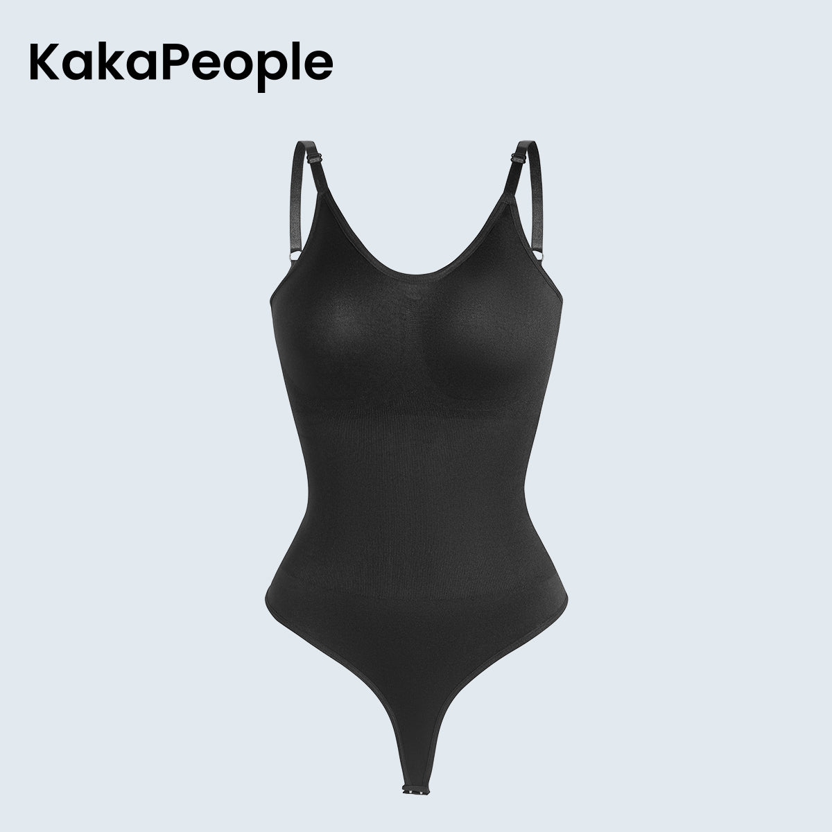 Kakapeople Sexy T-Back Shapewear Sculpting Bodysuit