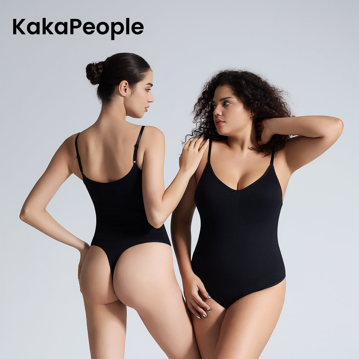 Kakapeople Sexy T-Back Shapewear Sculpting Bodysuit